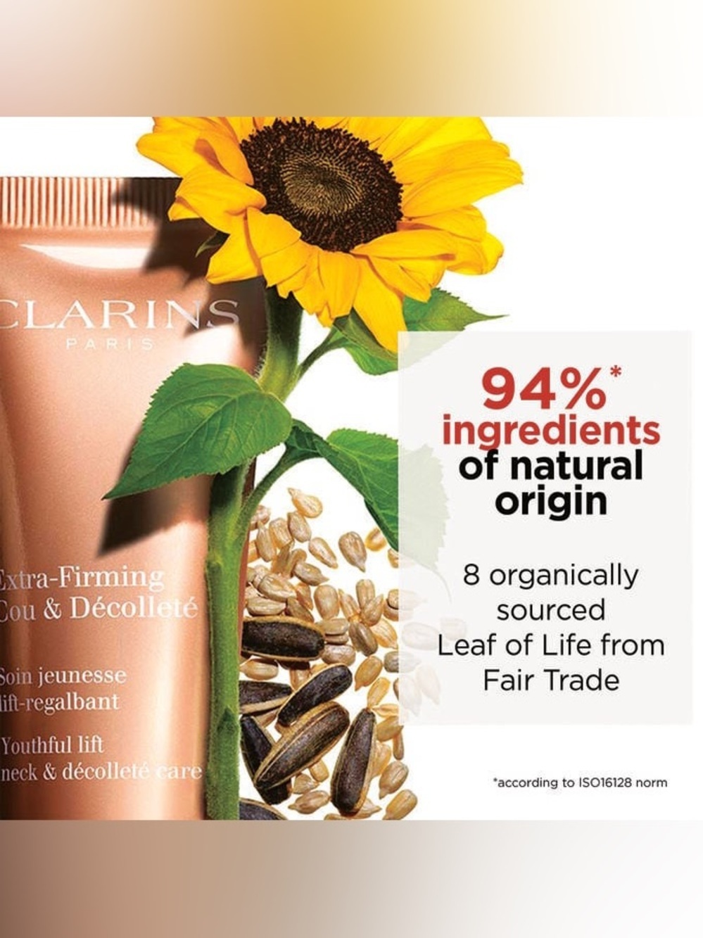 NEW Clarins Extra-Firming Neck and Décolleté Anti-Aging Cream 75ML - Picture 6 of 9